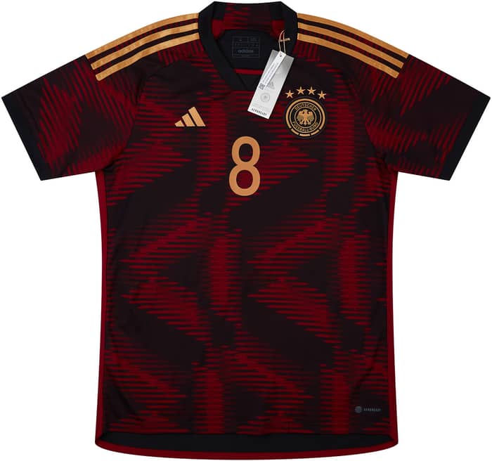2022-23 Germany Away Shirt Goretzka #8