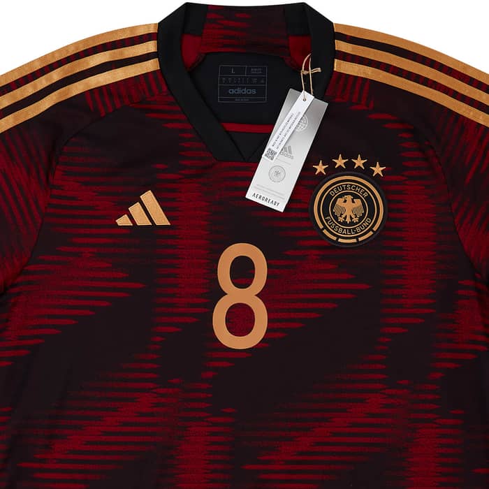 2022-23 Germany Away Shirt Goretzka #8