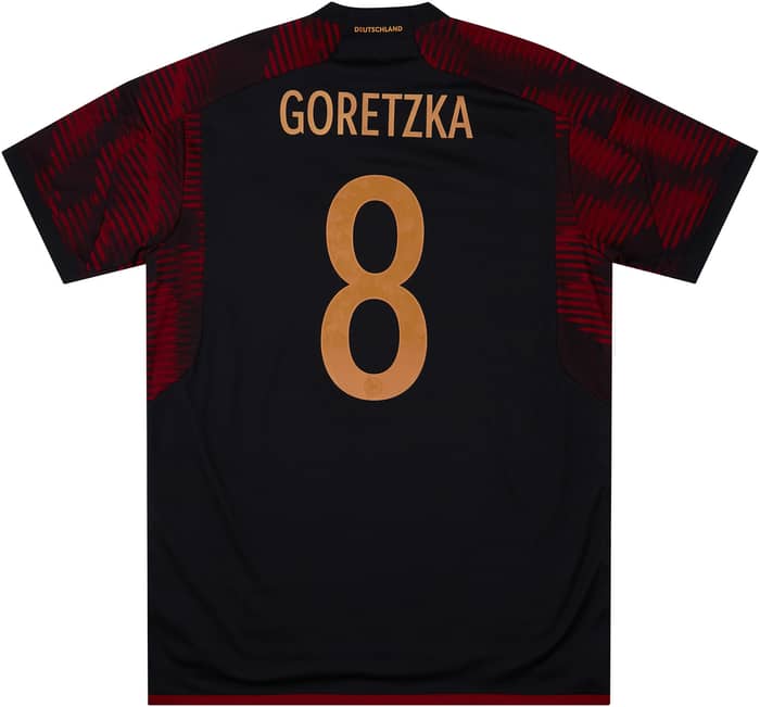 2022-23 Germany Away Shirt Goretzka #8