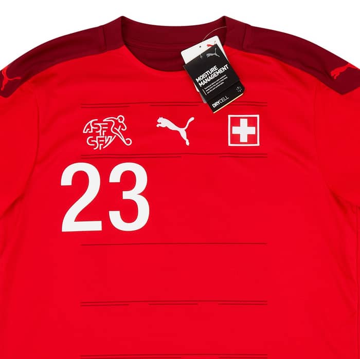 2020-21 Switzerland Home Shirt Shaqiri #23