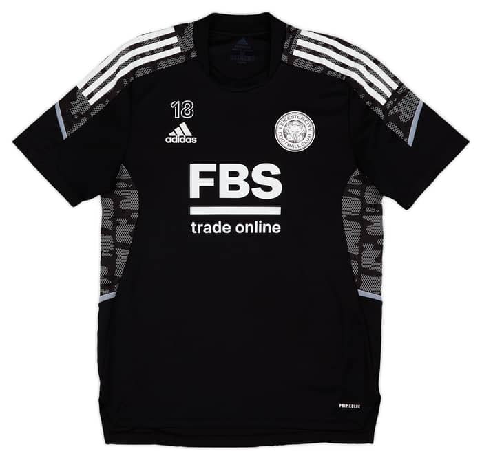 2022-23 Leicester Player Worn Training Shirt # - Very Good 7/10