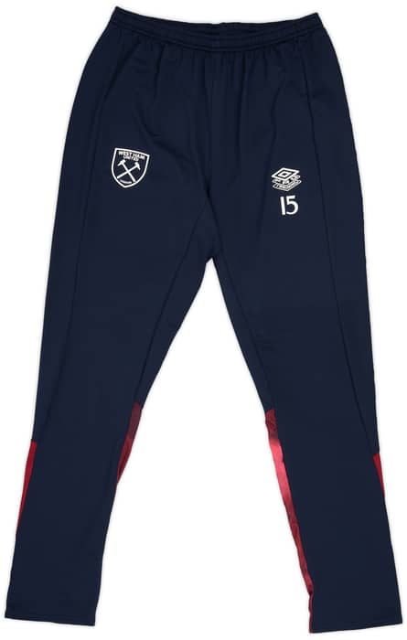 2022-23 West Ham Player Issue Training Pants/Bottoms # - 3/10