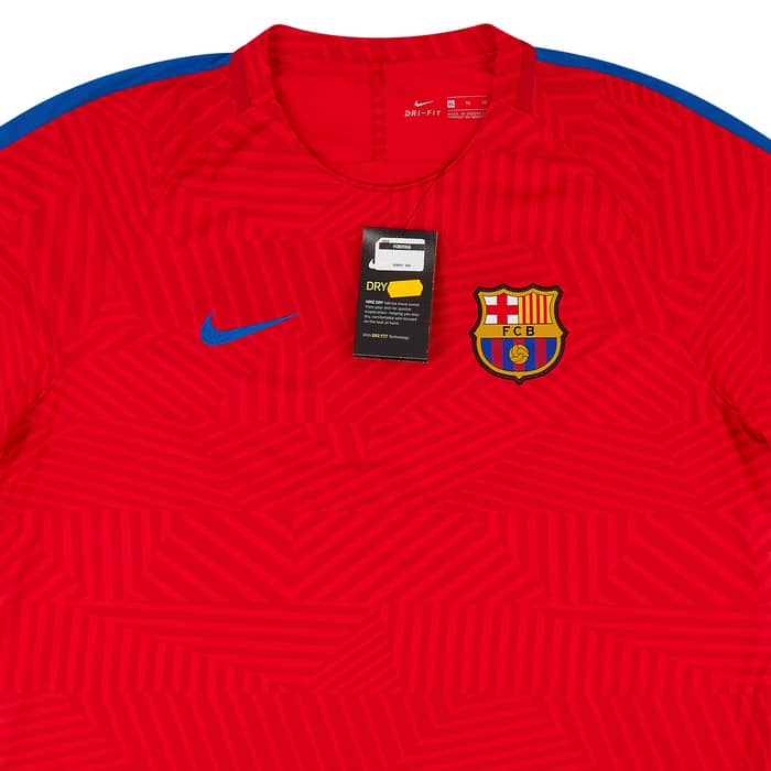 2016-17 Barcelona Nike Pre-Match Training Shirt *w/Tags* XL