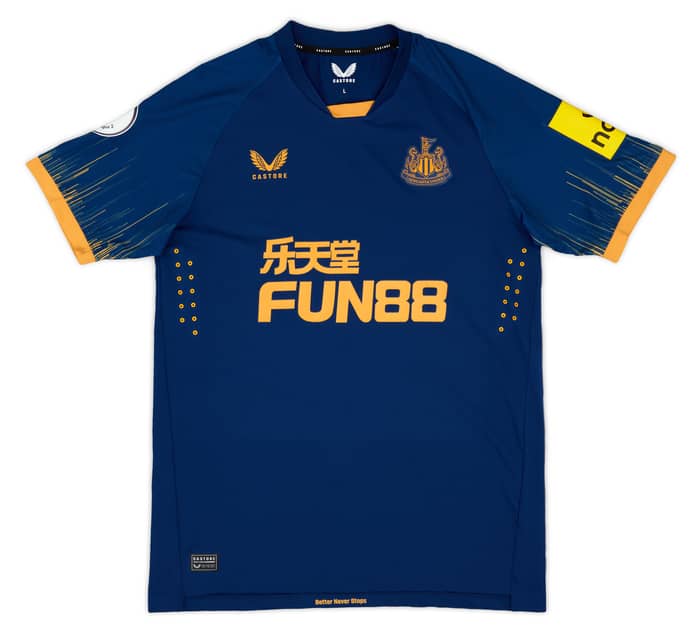 2022-23 Newcastle Match Issue Away Shirt # - As New - (L)