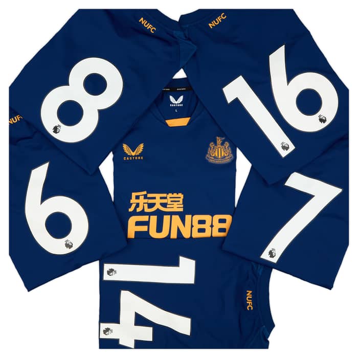 2022-23 Newcastle Match Issue Away Shirt # - As New - (L)