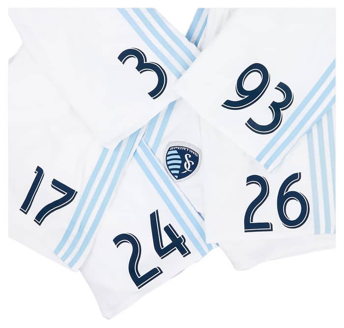 2018 Sporting Kansas City Player Issue Home Shorts # - 9/10