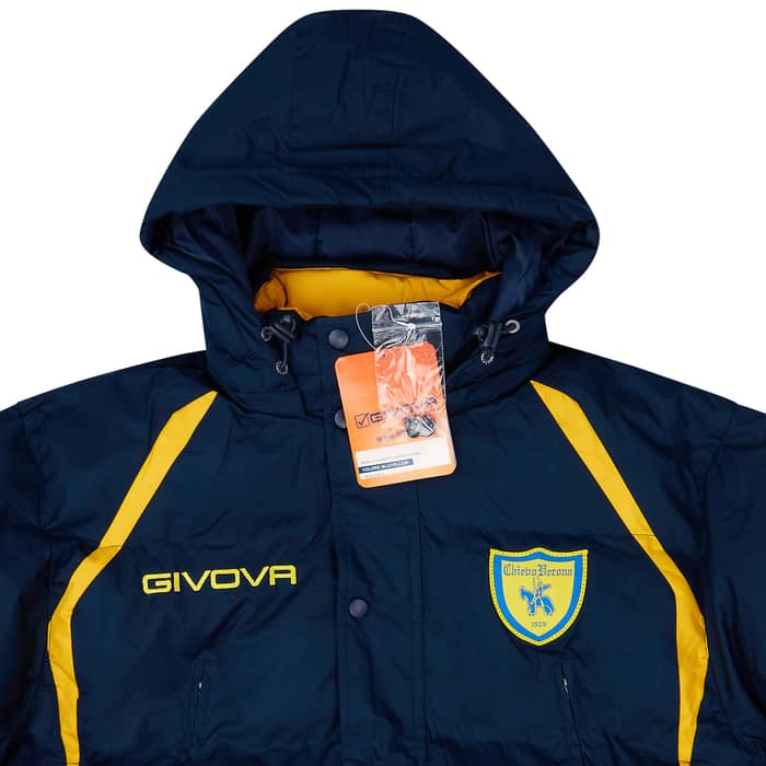 2012-13 Chievo Verona Givova Hooded Padded Jacket (XL)