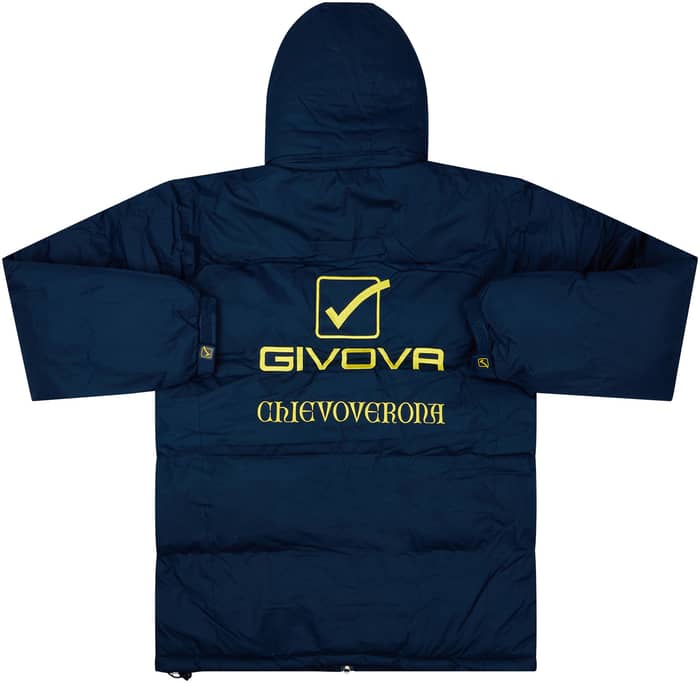 2012-13 Chievo Verona Givova Hooded Padded Jacket (XL)