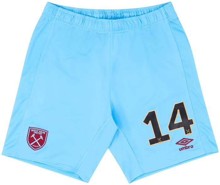 2020-21 West Ham Player Issue Away Shorts #