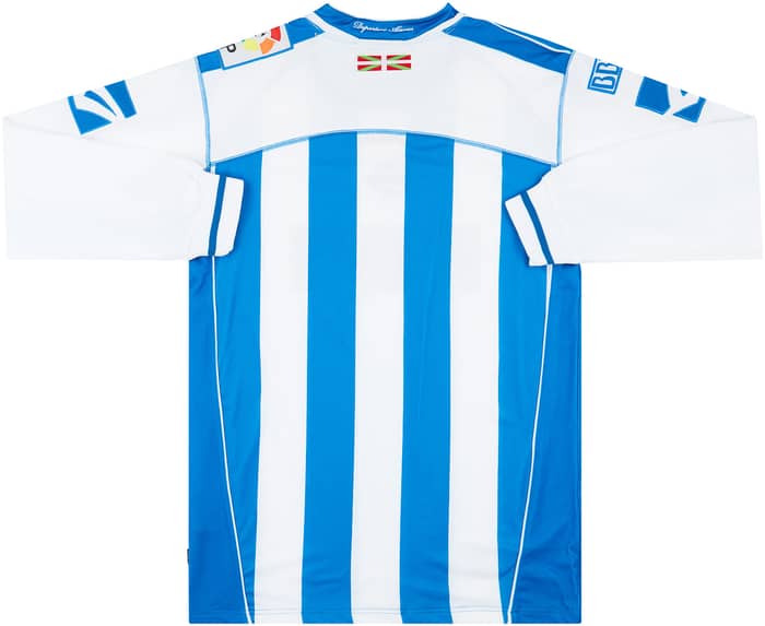 2008-09 Alaves Home L/S Shirt XL