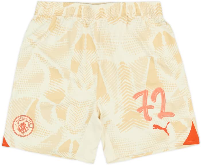 2024-25 Manchester City Player Issue GK Third Shorts # - As New - (XL)