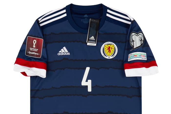2020-21 Scotland Home Shirt McTominay #4 - NEW - (M)