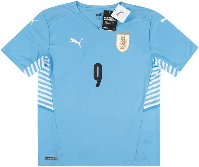 2021-22 Uruguay Home Shirt L.Suárez #9