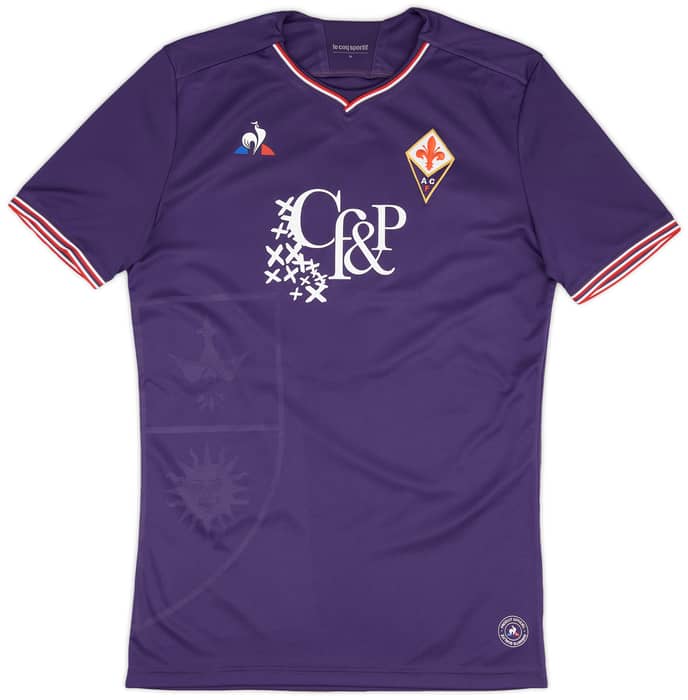 2017-18 Fiorentina Women's Player Issue Home Shirt # - As New - (M)