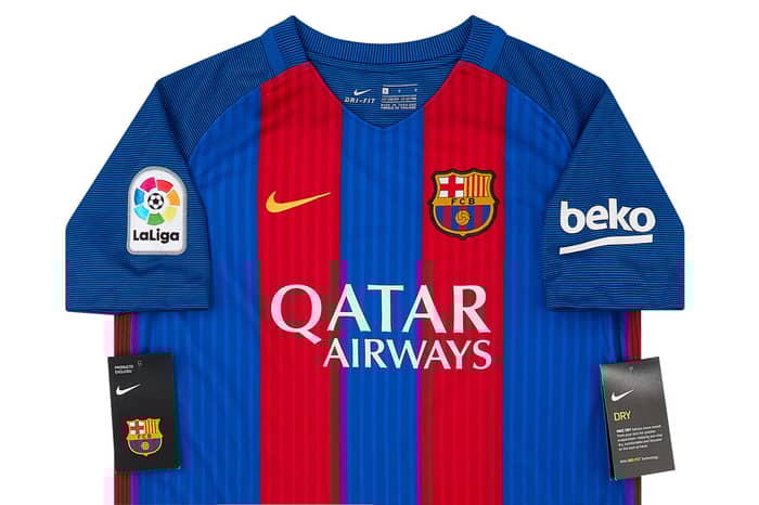 2016-17 Barcelona Home Shirt KIDS
