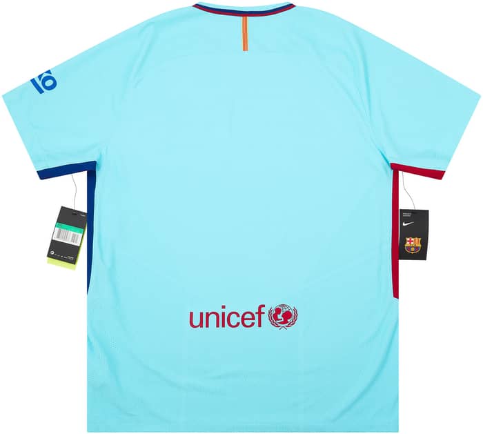 2017-18 Barcelona Authentic Away Shirt