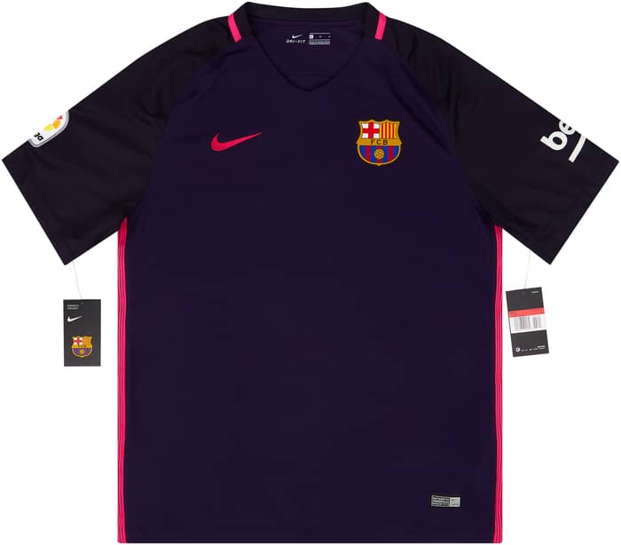 2016-17 Barcelona Away Shirt Neymar Jr #11