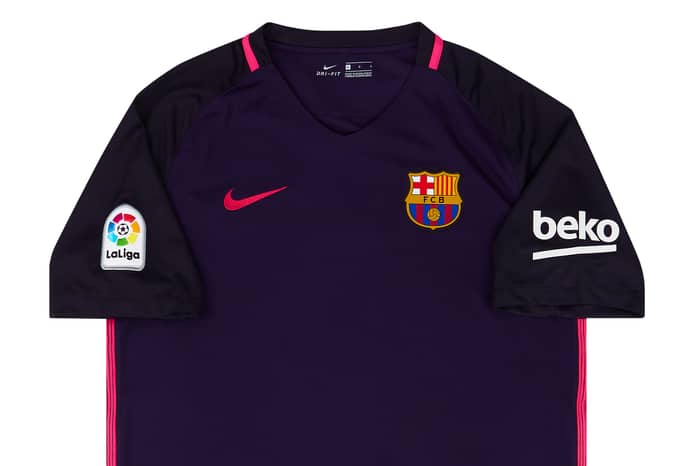 2016-17 Barcelona Away Shirt Neymar Jr #11