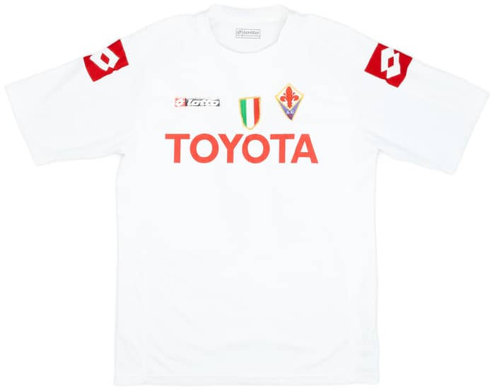 2007-08 Fiorentina Player Issue Away Shirt # - 4/10 - (L)
