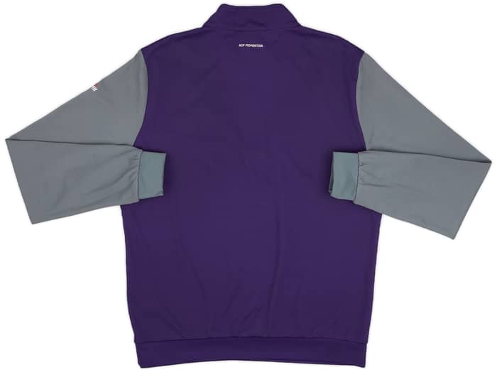 2015-16 Fiorentina Player Issue 1/4 Zip Training Top # - 4/10