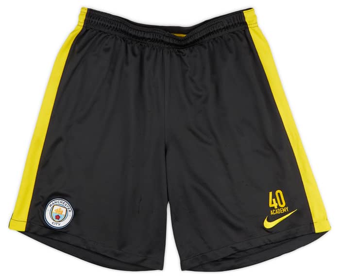 2016-17 Manchester City Academy Player Worn Training Shorts # - 3/10