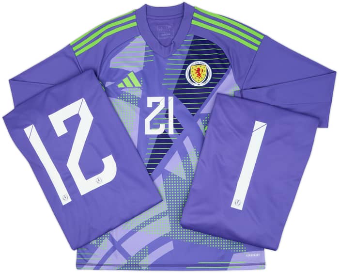 2024-25 Scotland GK Home Shirt - As New