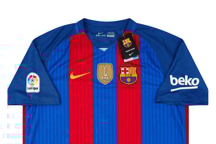 2016-17 Barcelona Home Shirt Arda #7 (XL)