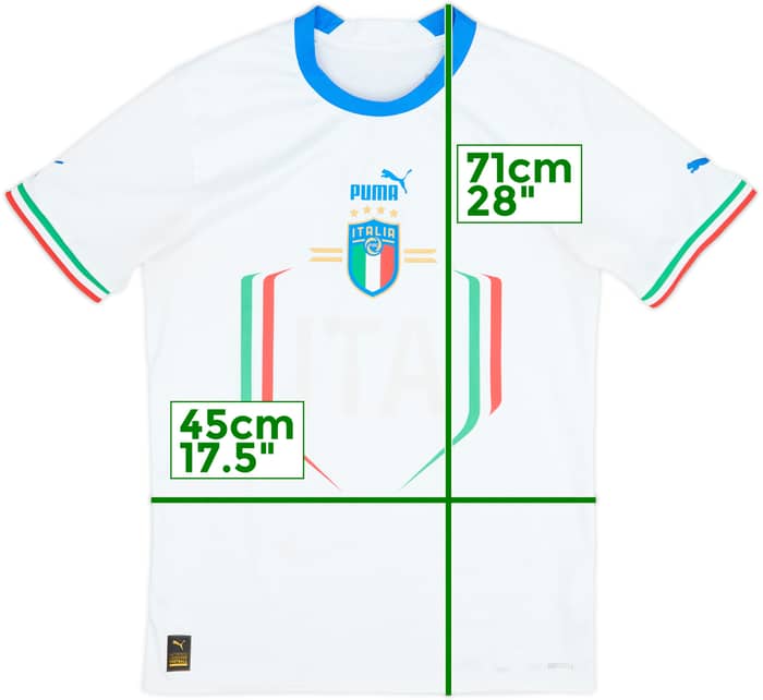 2022-23 Italy Away Shirt - 5/10 - (S)