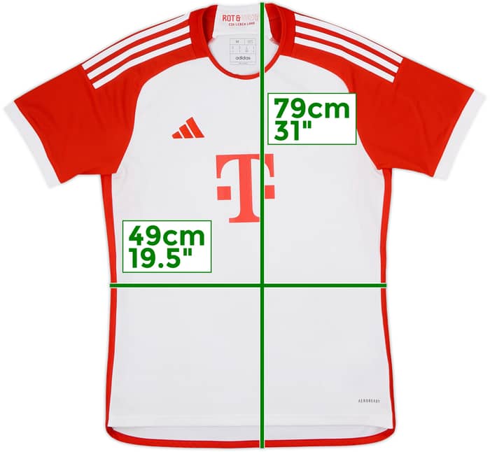 2023-24 Bayern Munich Home Shirt - 4/10 - (M)