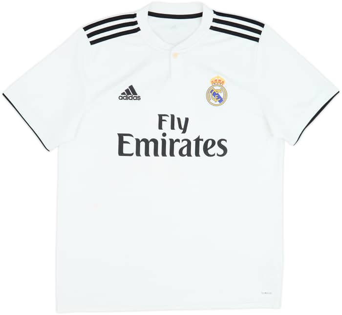 2018-19 Real Madrid Home Shirt Bale #11 - 5/10 - (L)