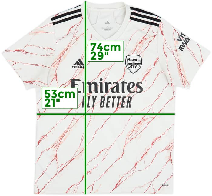 2020-21 Arsenal Away Shirt - 5/10 - (L)