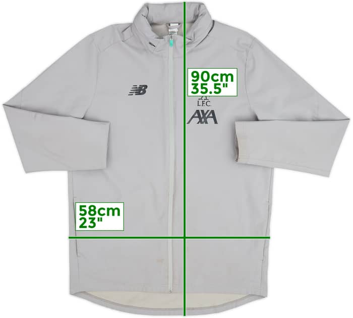 2019-20 Liverpool New Balance Hooded Rain Jacket - 6/10 - (XL)
