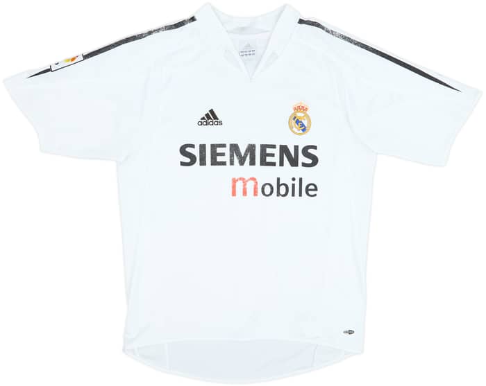 2004-05 Real Madrid Home Shirt - 4/10 - (M)