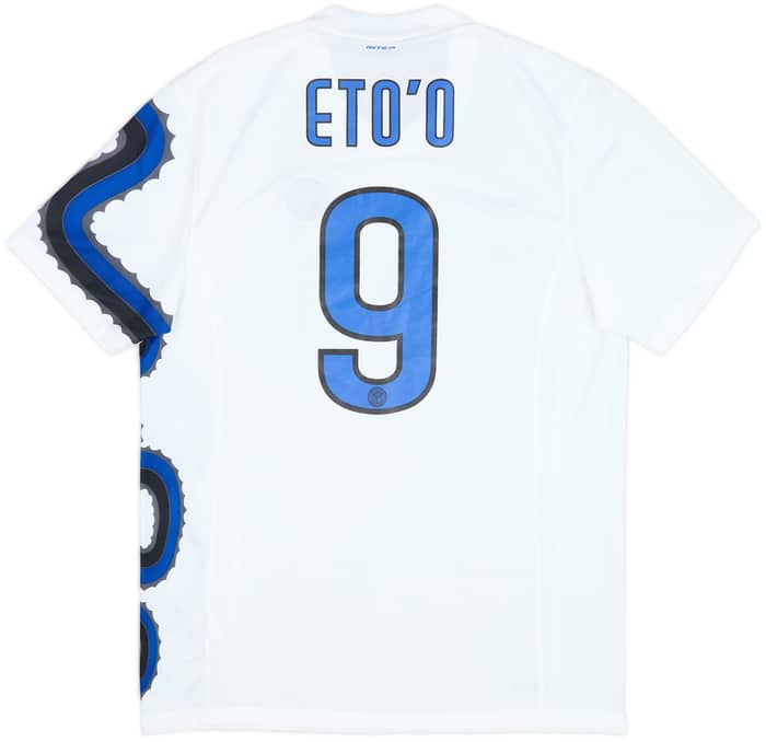 2010-11 Inter Milan Away Shirt Eto'o #9 - 8/10 - (L)