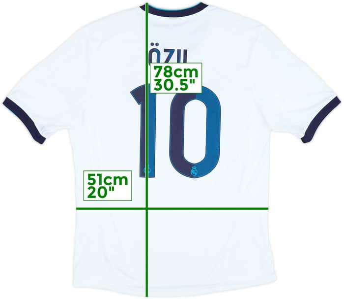 Camiseta de local del Real Madrid 2012-13 Ozil #10 - 6/10 - (L)