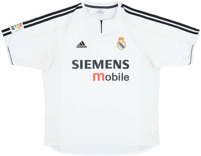 2003-04 Real Madrid Home Shirt - 4/10 - (L)