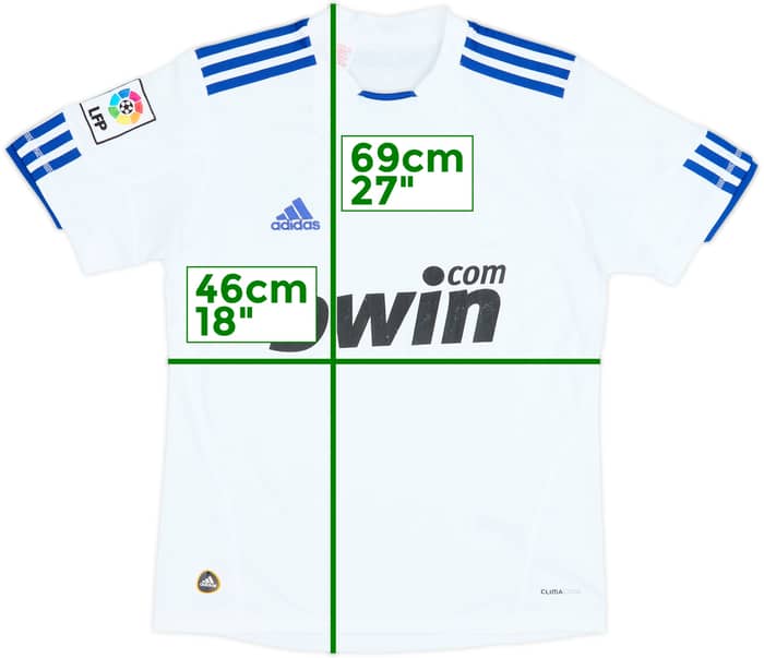 2010-11 Real Madrid Home Shirt - 3/10 - (L.Boys)