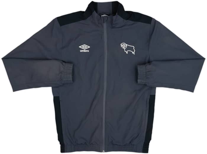 2015-16 Derby County Umbro Track Jacket - 8/10 - (M)