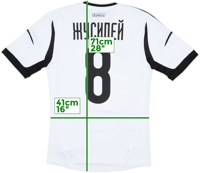 2012-13 Anzhi Makhachkala Third Shirt Jucilei #8 (S)