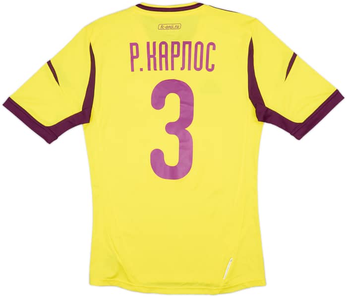 2012-13 Anzhi Makhachkala Home Shirt R.Carlos #3 (S)