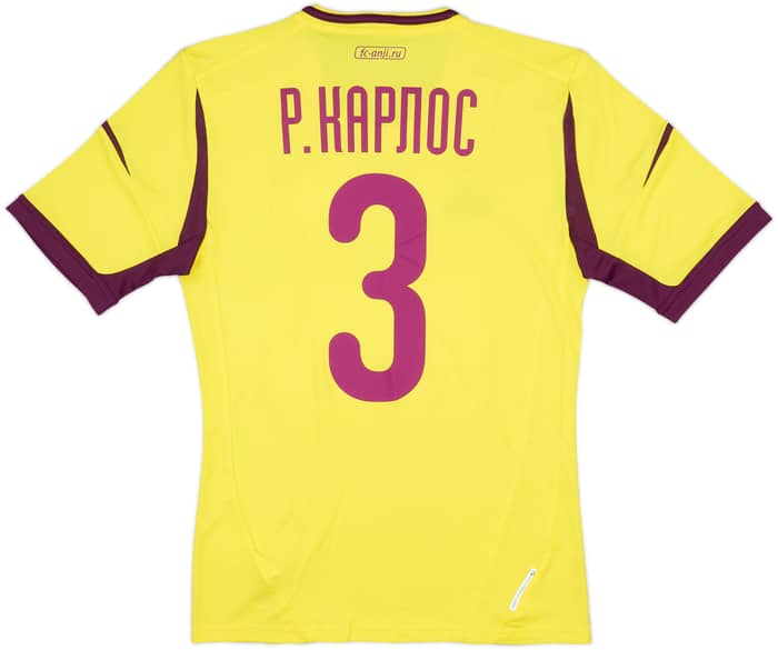 2012-13 Anzhi Makhachkala Home Shirt R.Carlos #3 (S)