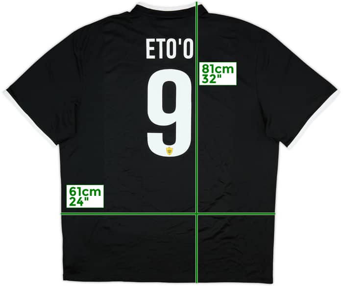 2013-14 Anzhi Makhachkala Away Shirt Eto'o #9 (XXL)