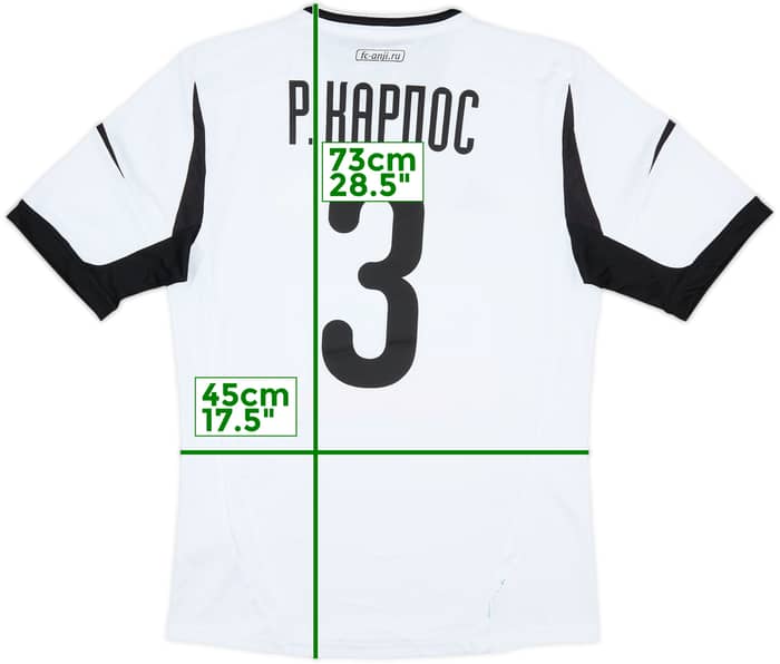 2012-13 Anzhi Makhachkala Third Shirt R.Carlos #3 (M)