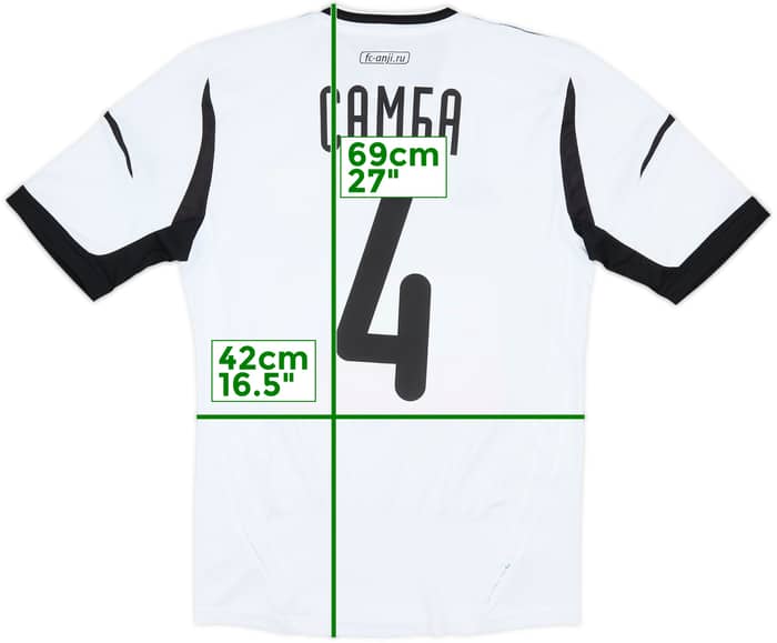 2012-13 Anzhi Makhachkala Third Shirt Samba #4 (S)