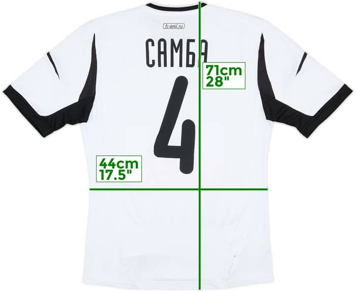 2012-13 Anzhi Makhachkala Third Shirt Samba #4 (M)