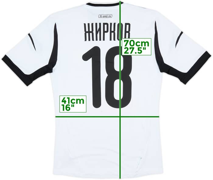 2012-13 Anzhi Makhachkala Third Shirt Zhirkov #18 (S)