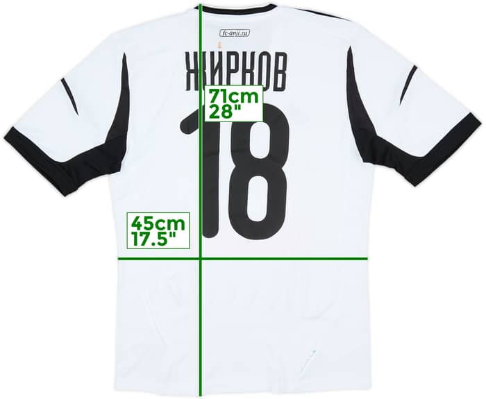 2012-13 Anzhi Makhachkala Third Shirt Zhirkov #18 (M)