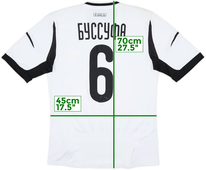 2012-13 Anzhi Makhachkala Third Shirt Boussoufa #6 (M)