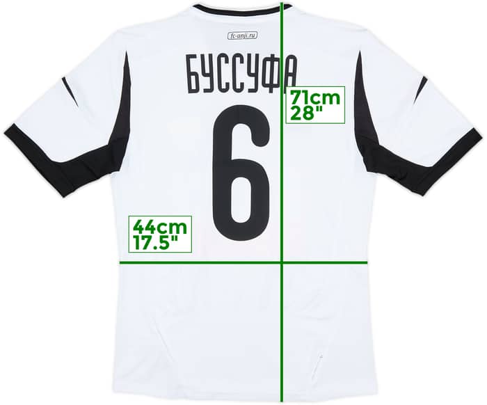 2012-13 Anzhi Makhachkala Third Shirt Boussoufa #6 (M)