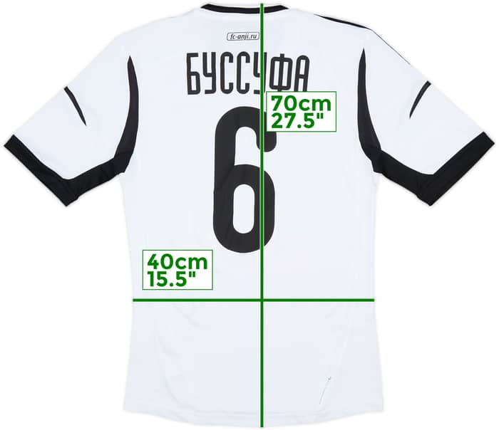 2012-13 Anzhi Makhachkala Third Shirt Boussoufa #6 (S)